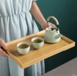 3IN1 QUALITY WOODEN BAMBO SERVING TRAY - Image 8