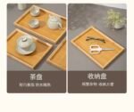 3IN1 QUALITY WOODEN BAMBO SERVING TRAY - Image 3