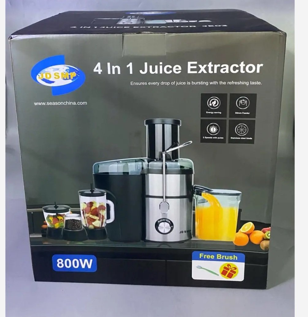 img_6445 800WATT 4IN1 SMP MULTIFUNCTIONAL FOOD PROCESSOR(JUICER,BLENDER,GRINDER&MILL) - Image 1