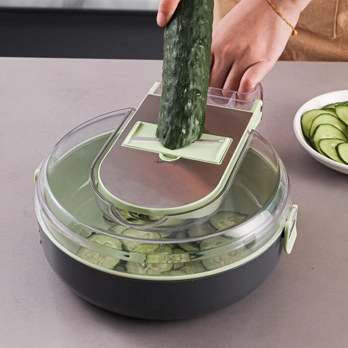 (ON SALES) 9IN1 QUALITY NEW INVENTION MULTIFUNCTIONAL VEGETABLE CUTTER/SHREDDER - Image 4