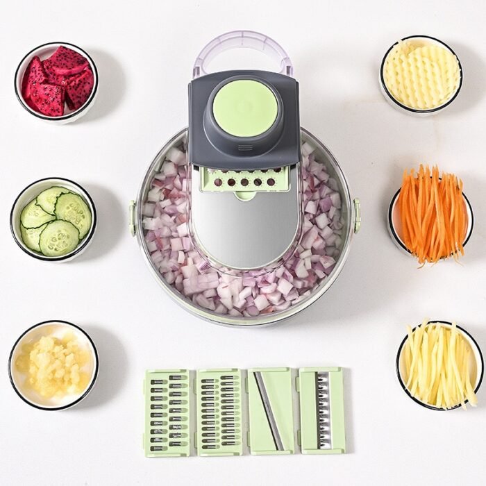 (ON SALES) 9IN1 QUALITY NEW INVENTION MULTIFUNCTIONAL VEGETABLE CUTTER/SHREDDER - Image 7