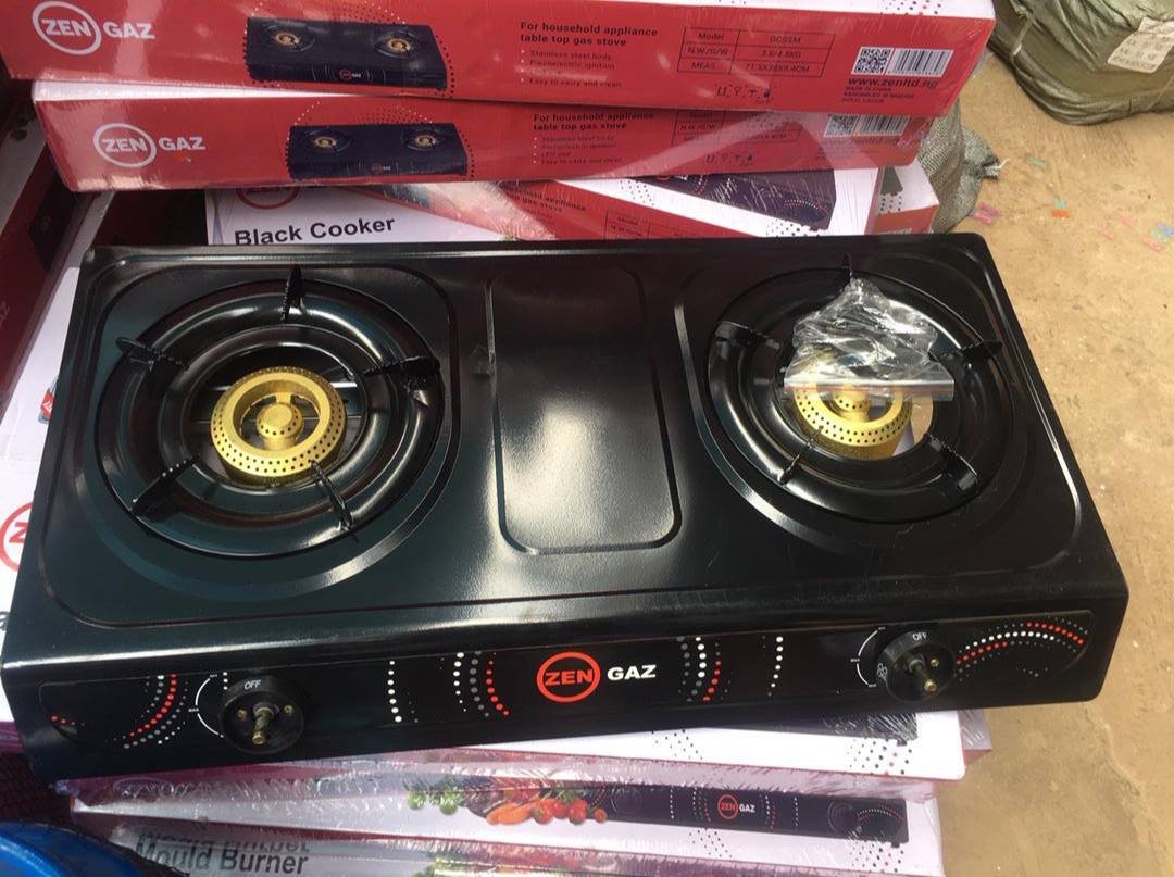 img_6694 2 FACE ZEN GAZ PIEZOELECTRIC IGNITION GAS COOKER - Image 1