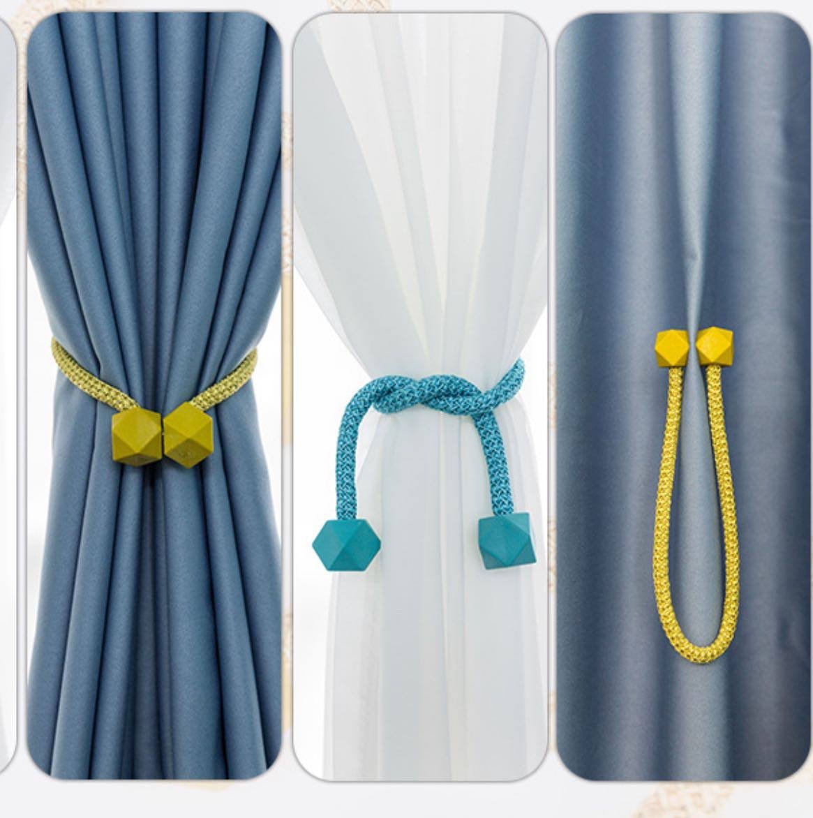 img_6825-2 MAGNETIC 🧲 CURTAIN CLIP(2pc in a pack) Design 2 - Image 1