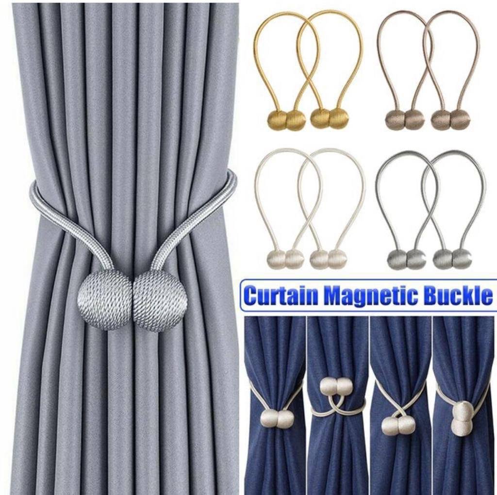 img_6826 MAGNETIC 🧲 CURTAIN CLIP(2pc in a pack) Design 1 - Image 1