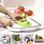 (ON SALES) 3in1 COLLAPSIBLE SILICON CHOPPING/CUTTING BOARD/DRAINK SINK/FRUIT BASKET - Image 3