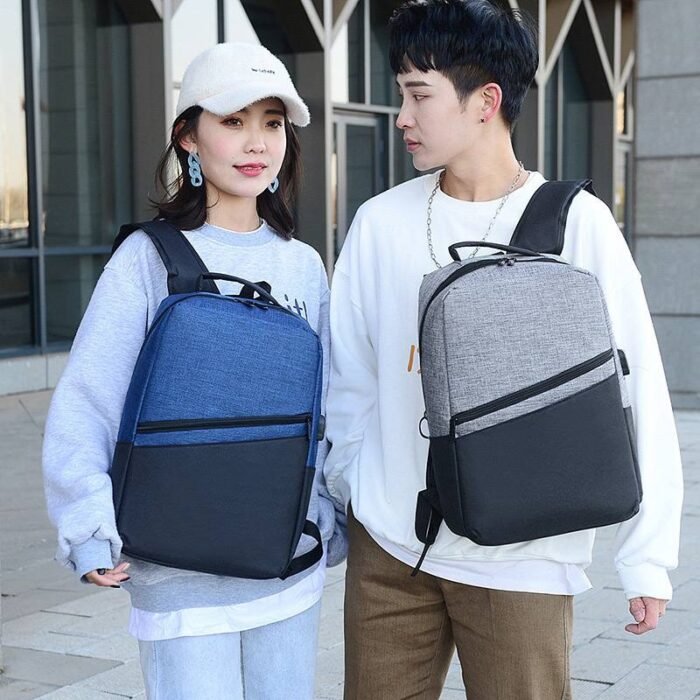 3IN1 ETHAN QUALITY LAPTOP BAG DOUBLE PADDED AND ZIPPER FRONT DESIGN 02 - Image 2