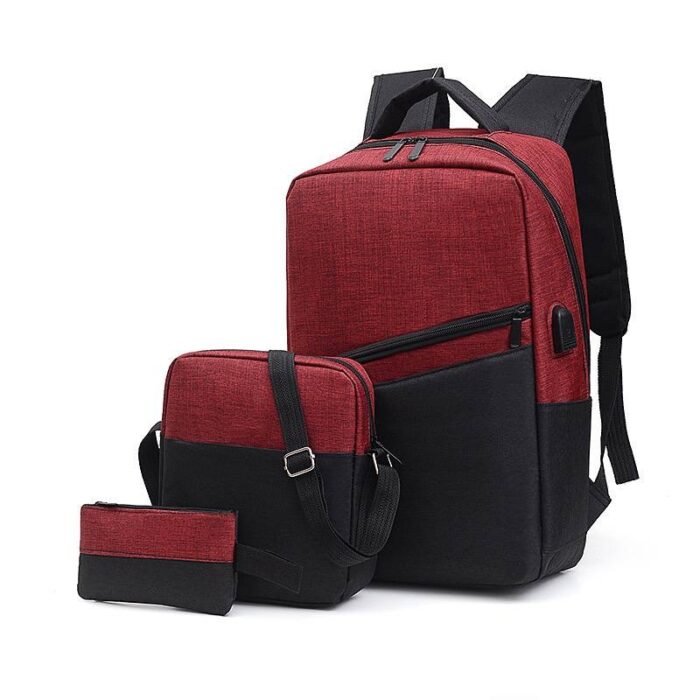 3IN1 ETHAN QUALITY LAPTOP BAG DOUBLE PADDED AND ZIPPER FRONT DESIGN 02 - Image 6