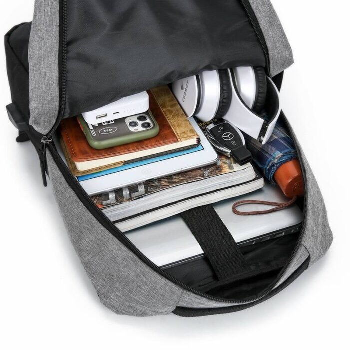 3IN1 ETHAN QUALITY LAPTOP BAG DOUBLE PADDED AND ZIPPER FRONT DESIGN 02 - Image 5