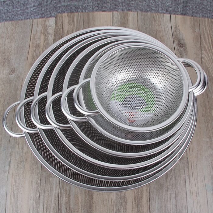 HIGH QUALITY STAINLESS STEEL COLANDER SET•••SIZE 16.5,19.5,22.525.5&28.5CM - Image 4