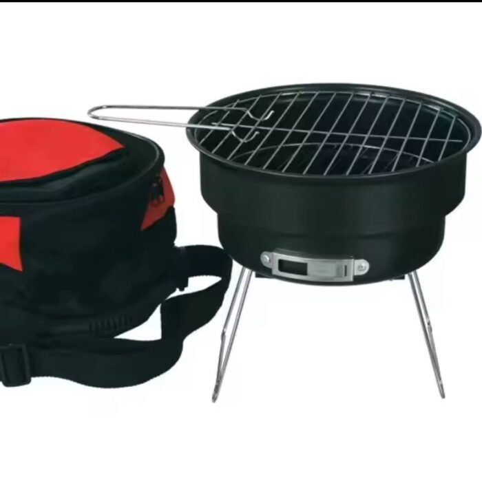 PORTABLE OUTDOOR/INDOOR STAINLESS STEEL CHARCOAL BARBECUE GRILL - Image 2
