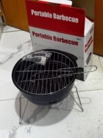 PORTABLE OUTDOOR/INDOOR STAINLESS STEEL CHARCOAL BARBECUE GRILL - Image 3