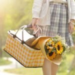 COLLAPSIBLE INSULATED DOUBLE HANDLE COLORFUL PICNIC BAG BIG SIZE - Image 3