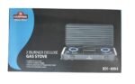 2 FACE QUALITY THICK BODY RASHNIK GAS COOKER WITH COVER