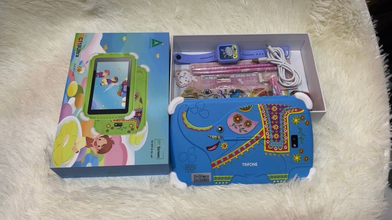 photo-2026-04-07-16-52-55-4 QUALITY KIDS C718 ULTRA TRIFONE 7INCHES 6GB RAM/256GB ROM TABLET - Image 1