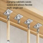 10PC STAINLESS STEEL ADHESIVE WALL HOOK - Image 4