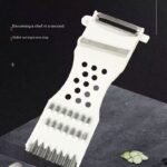 5IN1 MULTIFUNCTIONAL STAINLESS STEEL VEGETABLE CUTTER,FRUIT SCRAPER(MINIMUM ORDER IS 3PC,below 3pc won’t be supplied)