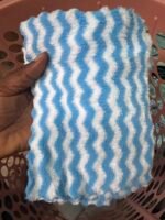 10PC CORAL VELVET WATER ABSORBENT KITCHEN DISH TOWEL(BLUE ONLY) - Image 2