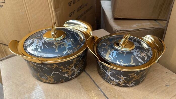 2PC QUALITY 1200/2000ML FLORENCE INSULATED FOOD WARMER - Image 4