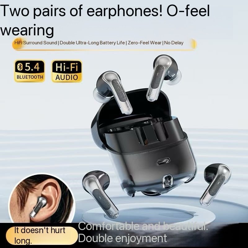 cea308e91c3eb83bb8f09f54bf30f0eb DX-16 2PAIR OF TOUCH CONTROL BLUETOOTH EARBUDS/EARPOD(Noise reduction) - Image 1