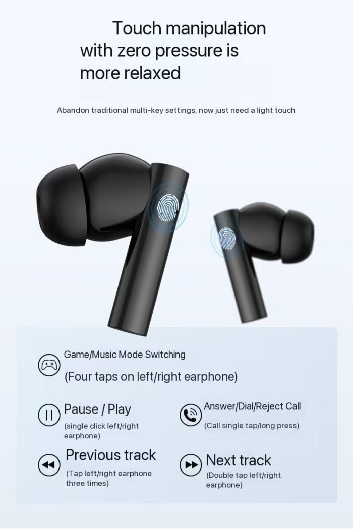DX-45 FINGER TOUCH BLUETOOTH EARBUD/EARPOD - Image 2