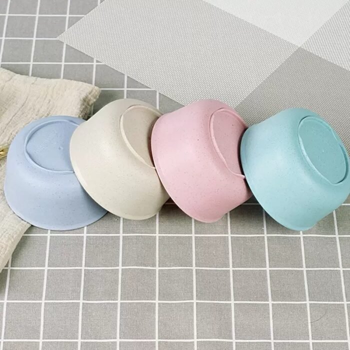 4PC QUALITY KIDDIES MINI THICK SNACKS BOWL(we have just cream and green color) - Image 4