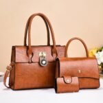3IN1 HOPPY CLASSY QUALITY LEATHER BAG - Image 2