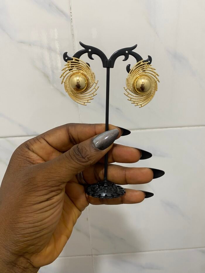 QUALITY NON TARNISH SUNBELLE FASHION EARRING DESIGN 13 - Image 2
