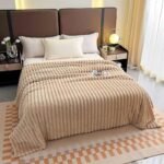 DOUBLE SIDED WARM SOLID SKIN FRIENDLY RABBIT FUR VELVET BLANKET/DUVET DESIGN 2

NO PILLOW OR PILLOW CASE O📌 - Image 11