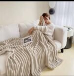 DOUBLE SIDED WARM SOLID SKIN FRIENDLY RABBIT FUR VELVET BLANKET/DUVET DESIGN 1

NO PILLOW OR PILLOW CASE O📌 - Image 2