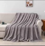 DOUBLE SIDED WARM SOLID SKIN FRIENDLY RABBIT FUR VELVET BLANKET/DUVET DESIGN 1

NO PILLOW OR PILLOW CASE O📌 - Image 3