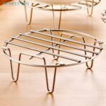 1PC STAINLESS STEEL COOKWARE STEAMER RACK,BAKING POT STAND,GRILLING STAND AND MORE 2026