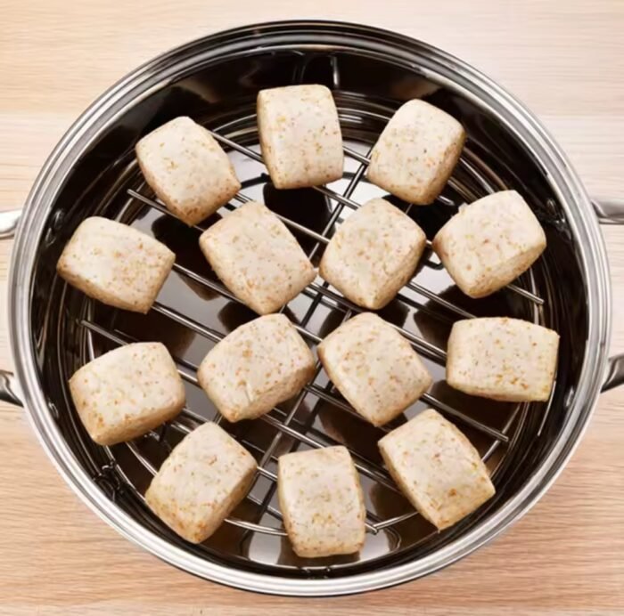 1PC STAINLESS STEEL COOKWARE STEAMER RACK,BAKING POT STAND,GRILLING STAND AND MORE 2026 - Image 4