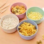 4PC QUALITY KIDDIES MINI THICK SNACKS BOWL(we have just cream and green color)