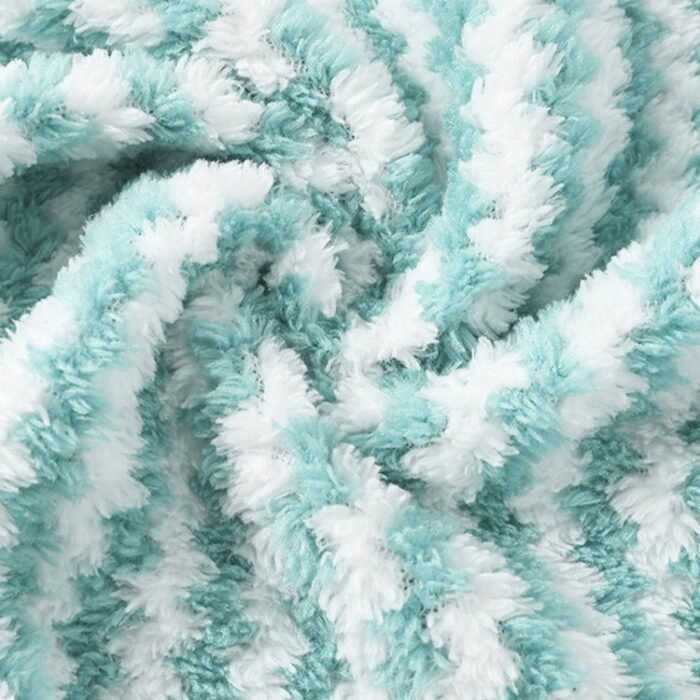 10PC CORAL VELVET WATER ABSORBENT KITCHEN DISH TOWEL(GREEN ONLY) - Image 2