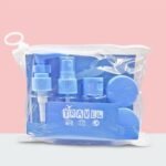 6PC TRAVEL TRANSPARENT COSMETIC PLASTIC BOTTLE SET KIT for Lotion,cream,spray and more - Image 7