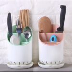 (ON SALES) FANCY QUALITY CUTLERY HOLDER/RACK WITH WATER DRAINER