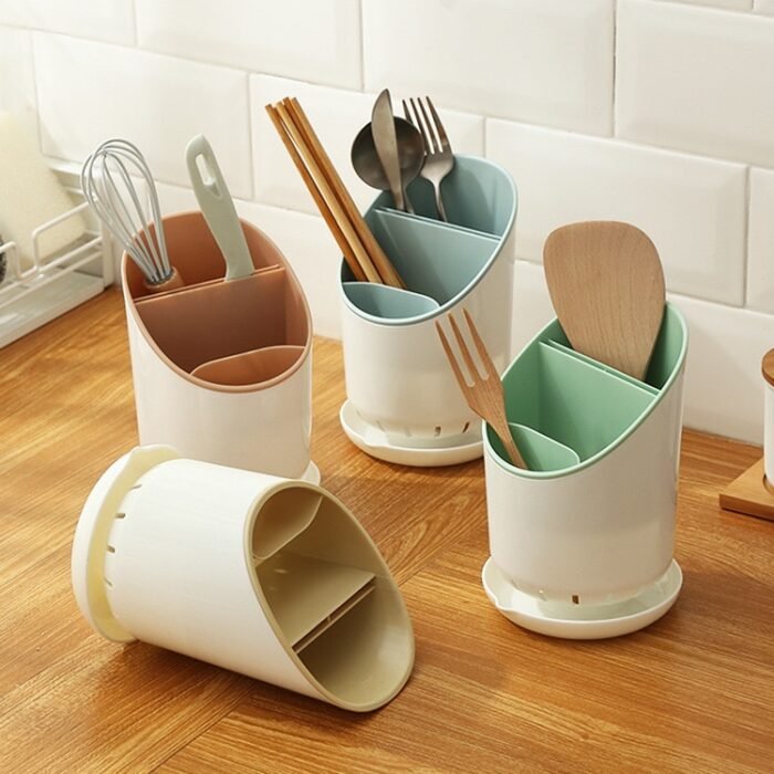 (ON SALES) FANCY QUALITY CUTLERY HOLDER/RACK WITH WATER DRAINER - Image 2