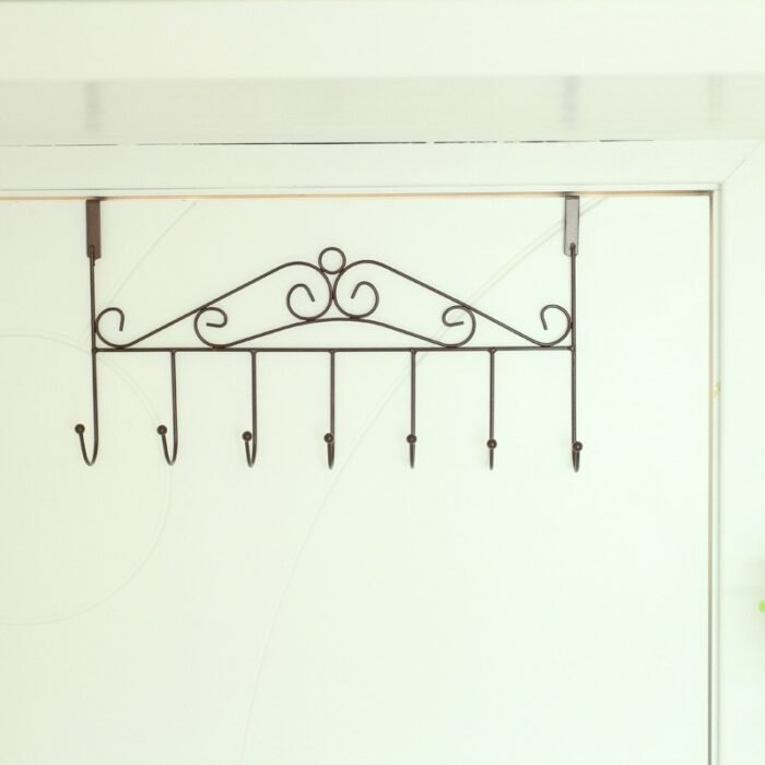 7 SLOT OVER THE DOOR MULTIPURPOSE WALL HANGER/HOOK 2026 - Image 7