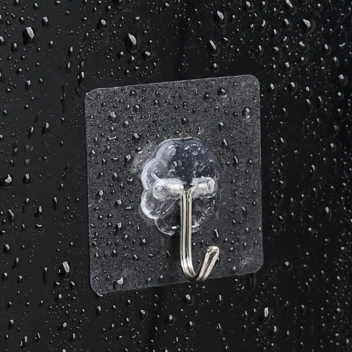 10PC TRANSPARENT WALL HOOK 2026 - Image 2