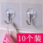 10PC TRANSPARENT WALL HOOK 2026 - Image 4