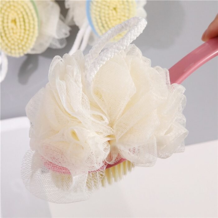 2-in-1 Bath Soft Back Brush Gentle Exfoliating Body Brush Bath Shower Sponge Scrubbing Brush Bathroom Shower Cleaning Tool Design 3 2026 - Image 5