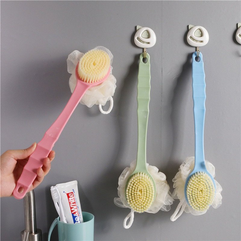 img_8337-2 2-in-1 Bath Soft Back Brush Gentle Exfoliating Body Brush Bath Shower Sponge Scrubbing Brush Bathroom Shower Cleaning Tool Design 3 2026 - Image 1