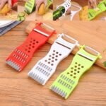 5IN1 MULTIFUNCTIONAL STAINLESS STEEL VEGETABLE CUTTER,FRUIT SCRAPER(MINIMUM ORDER IS 3PC,below 3pc won’t be supplied) - Image 7