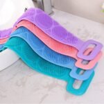 SILICON DOUBLE SIDED BODY BACK SCRUBBING SHOWER SPONGE 2026 - Image 2