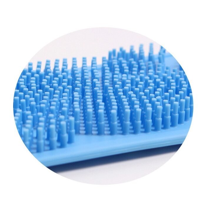 SILICON DOUBLE SIDED BODY BACK SCRUBBING SHOWER SPONGE 2026 - Image 3