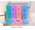 SILICON DOUBLE SIDED BODY BACK SCRUBBING SHOWER SPONGE 2026