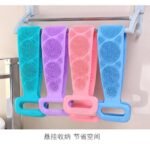 SILICON DOUBLE SIDED BODY BACK SCRUBBING SHOWER SPONGE 2026