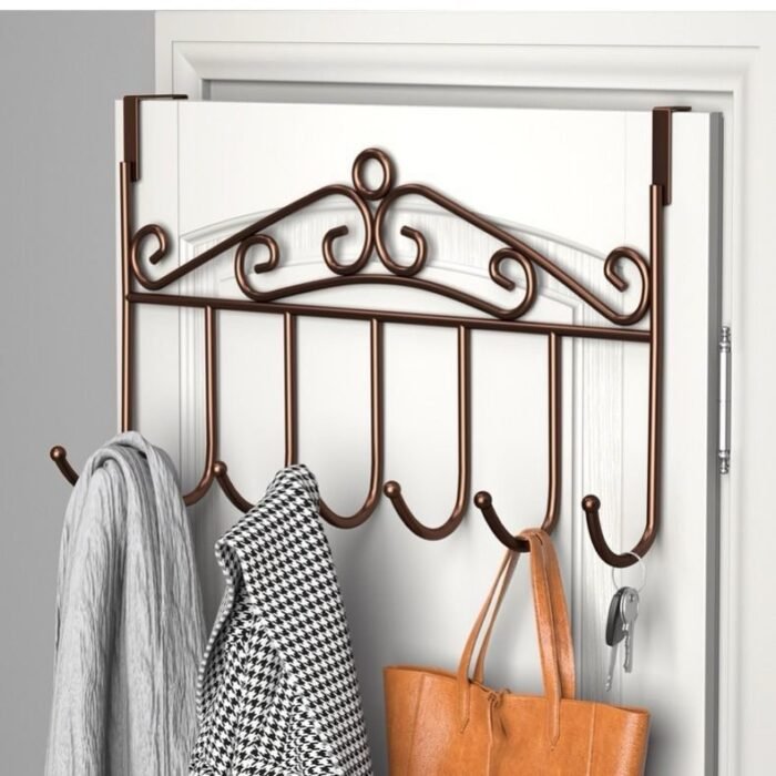 7 SLOT OVER THE DOOR MULTIPURPOSE WALL HANGER/HOOK 2026 - Image 4