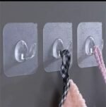 10PC TRANSPARENT WALL HANGER HOOK(2IN1) - Image 5