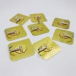 10PC FANCY MULTIPURPOSE WALL HOOK SILVER&GOLD 2026 - Image 4